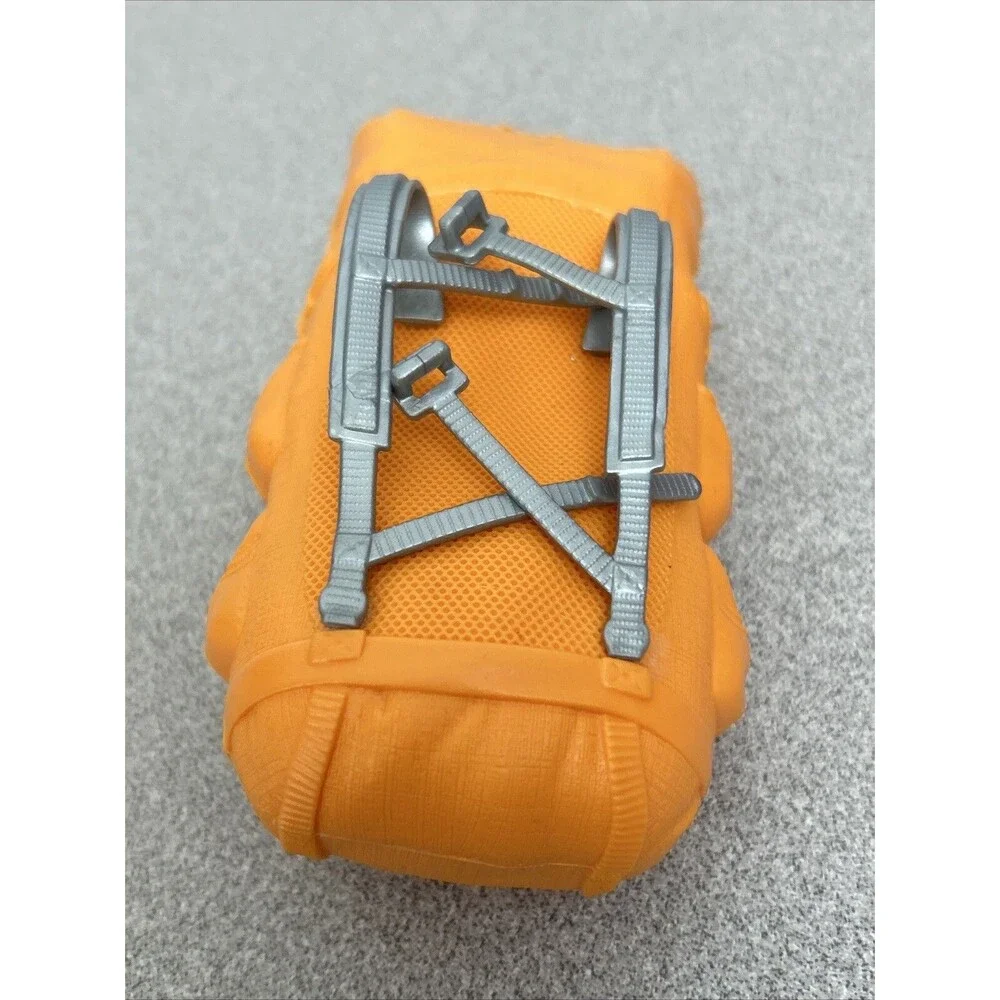 Vintage Barbie Orange Backpack, Camping Fun, Mountain‎ Hiking, Orange/Grey